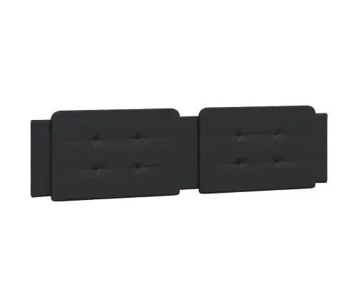 Voodipeatsi Padi Zadar, Must, 200 cm Kunstnahk