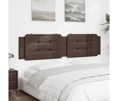 Galvgaļa Spilvens, Brūns, 200 Cm, Mākslīgā Āda Vidaxl