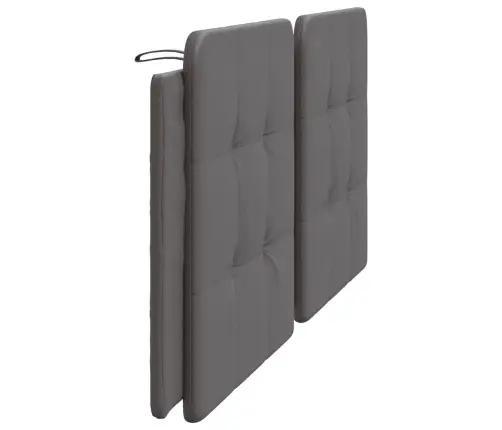 Galvgaļa Spilvens, Pelēks, 200 Cm, Mākslīgā Āda Vidaxl