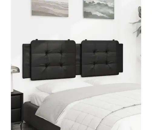 Galvgaļa Spilvens, Melns, 152 Cm, Mākslīgā Āda Vidaxl