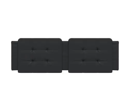 Galvgaļa Spilvens, Melns, 152 Cm, Mākslīgā Āda Vidaxl