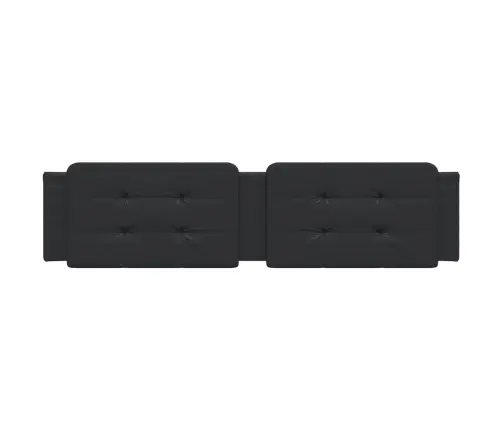 Galvgaļa Spilvens, Melns, 193 Cm, Mākslīgā Āda Vidaxl