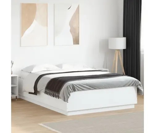 Lovos Rėmas, Baltos Spalvos, 140X200cm Apdirbta Mediena