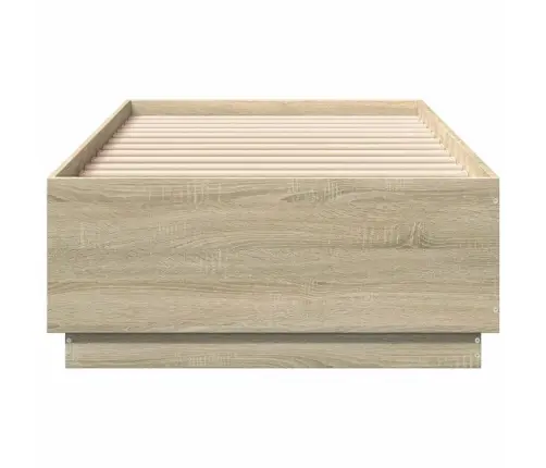 Voodiraam, Sonoma Tamm, 100 X 200 cm Tehispuit