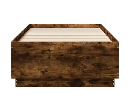 Lovos Rėmas, Dūminio Ąžuolo Spalvos, 90X190cm Apdirbta Mediena