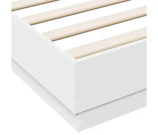 Lovos Rėmas Su Led Lemputėmis, Baltos Spalvos, 150X200Cm