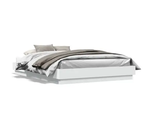 Gultas Rāmis Ar Led, Balts, 120X200 Cm Vidaxl Gultas Rāmis Ar Led, Balts, 120X200 Cm Vidaxl