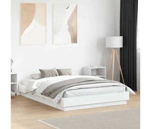 Lovos Rėmas, Baltos Spalvos, 120X190cm Apdirbta Mediena