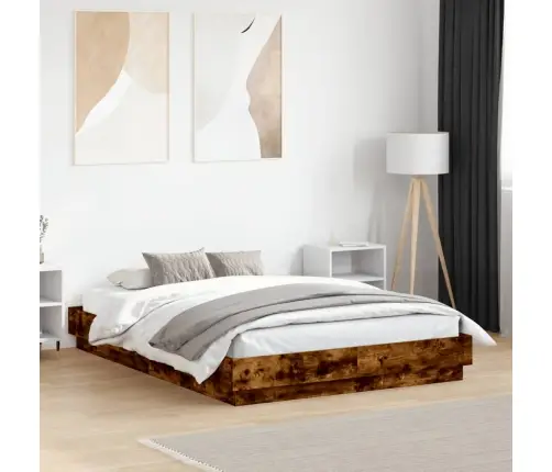 Lovos Rėmas, Dūminio Ąžuolo, 120X190cm Apdirbta Mediena