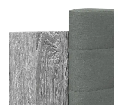 Lovos Rėmas Su Galvūgaliu, Pilkas Ąžuolo, 135X190cm Mediena