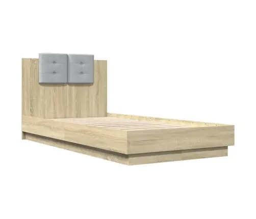 Lovos Rėmas Su Galvūgaliu, Ąžuolo, 90X190cm Apdirbta Mediena