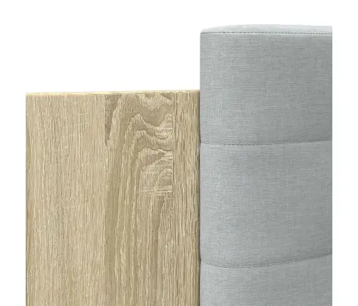 Lovos Rėmas Su Galvūgaliu, Ąžuolo, 90X190cm Apdirbta Mediena