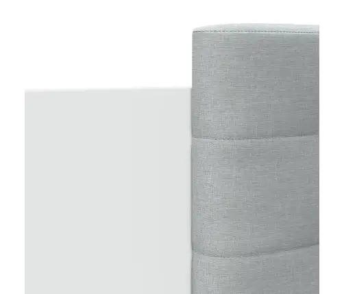 Lovos Rėmas Su Galvūgaliu Ir Led, Baltos Spalvos, 160X200Cm