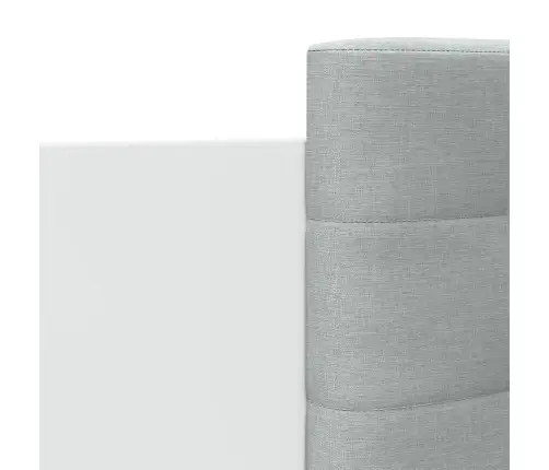 Gultas Rāmis Ar Galvgali Un Led, Balts, 90X200 Cm Vidaxl