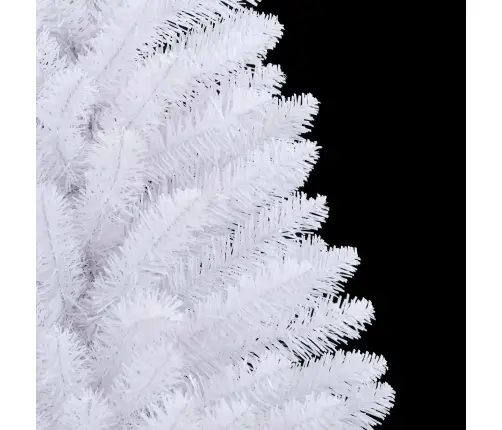 Dirbtinė Kalėdų Eglutė Su 150 Led Balta 120 Cm Pvc Ir Metalas