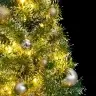Mākslīgā Ziemassvētku Egle Ar Sniegu Un 150 Led, 150 Cm Vidaxl