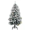 Mākslīgā Ziemassvētku Egle, Bumbiņu Komplekts, 120 Cm, 150 Led Vidaxl