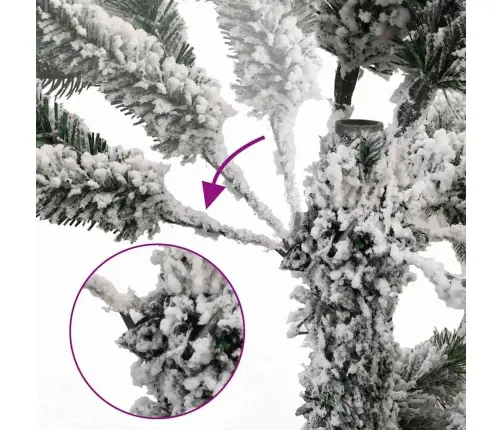 Mākslīgā Ziemassvētku Egle, Bumbiņu Komplekts, 150 Cm, 150 Led Vidaxl