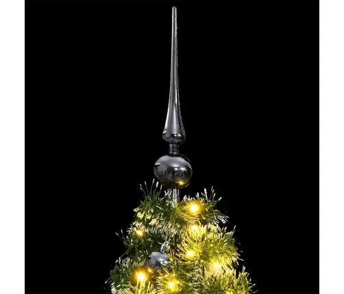 Mākslīgā Ziemassvētku Egle, Bumbiņu Komplekts, 120 Cm, 150 Led Vidaxl