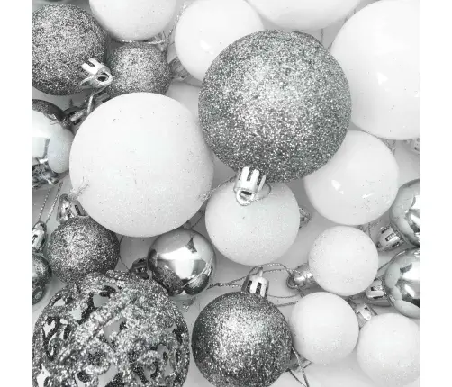 Mākslīgā Ziemassvētku Eglīte 68 X 68 X 120 Cm Pvc Un Metāls Vidaxl