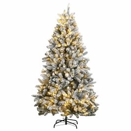 Mākslīgā Ziemassvētku Egle, Bumbiņu Komplekts, 240 Cm, 300 Led Vidaxl