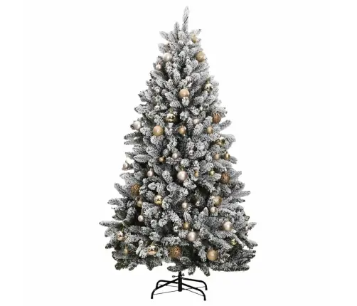 Mākslīgā Ziemassvētku Egle, Bumbiņu Komplekts, 240 Cm, 300 Led Vidaxl Mākslīgā Ziemassvētku Egle, Bumbiņu Komplekts, 240 Cm, 300 Led Vidaxl