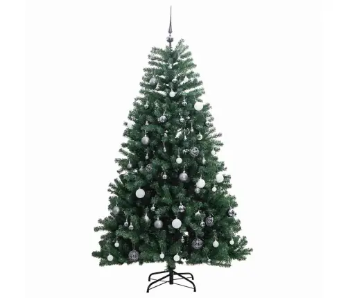 Kalėdų Eglutė Su Šarnyrinėmis Šakomis/Led/Žaisliukais, 240Cm Kalėdų Eglutė Su Šarnyrinėmis Šakomis/Led/Žaisliukais, 240Cm