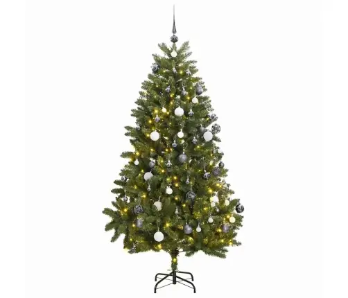 Mākslīgā Ziemassvētku Egle, Bumbiņu Komplekts, 300 Cm, 300 Led Vidaxl
