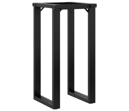 Galda Kājas, 40X40X73 Cm, O-Formas Rāmis, Tērauds Vidaxl