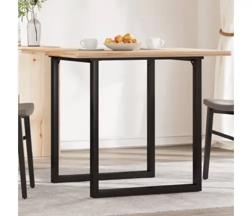 Galda Kājas, 70X70X73 Cm, O-Formas Rāmis, Tērauds Vidaxl