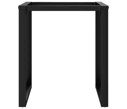 Galda Kājas, 70X70X73 Cm, O-Formas Rāmis, Tērauds Vidaxl