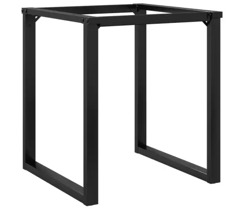 Galda Kājas, 70X70X73 Cm, O-Formas Rāmis, Tērauds Vidaxl