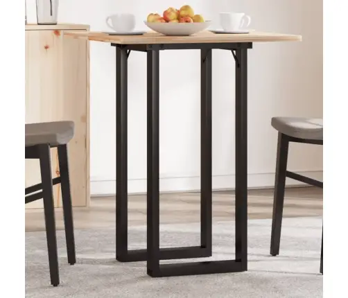 Galda Kājas, 80X40X73 Cm, O-Formas Rāmis, Tērauds Vidaxl