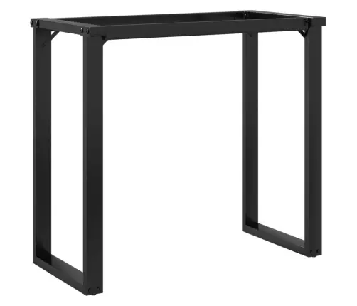 Galda Kājas, 80X40X73 Cm, O-Formas Rāmis, Tērauds Vidaxl