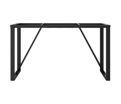 Galda Kājas, 140X60X73 Cm, O-Formas Rāmis, Tērauds Vidaxl