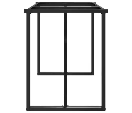 Galda Kājas, 140X60X73 Cm, O-Formas Rāmis, Tērauds Vidaxl