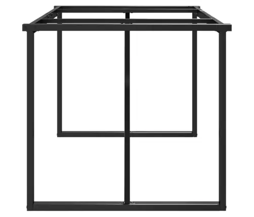 Galda Kājas, 160X80X73 Cm, O-Formas Rāmis, Tērauds Vidaxl