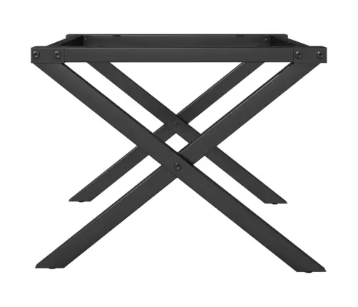 Kafijas Galdiņa Kājas, 50X40X38 Cm, X-Forma Rāmis, Tērauds Vidaxl