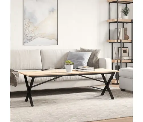 Kavos Staliuko Kojos, 140X30X43cm Plieninis, X Formos Rėmas