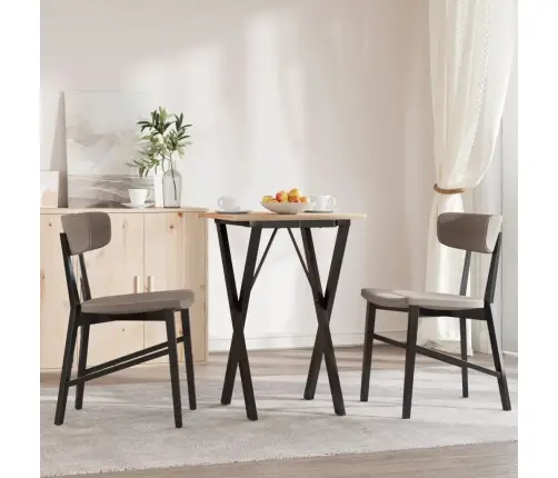 Virtuves Galda Kājas, X-Forma, 40X40X73 Cm, Tērauds Vidaxl