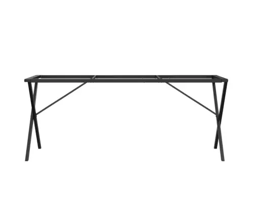 Virtuves Galda Kājas, X-Forma, 160X80X73 Cm, Tērauds Vidaxl