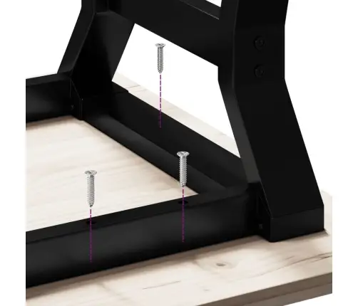 Kohvilaua Jalad, Y-Raam, 70 X 60 X 43 cm Teras