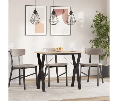 Virtuves Galda Kājas, Y-Forma, 80X40X73 Cm, Tērauds Vidaxl