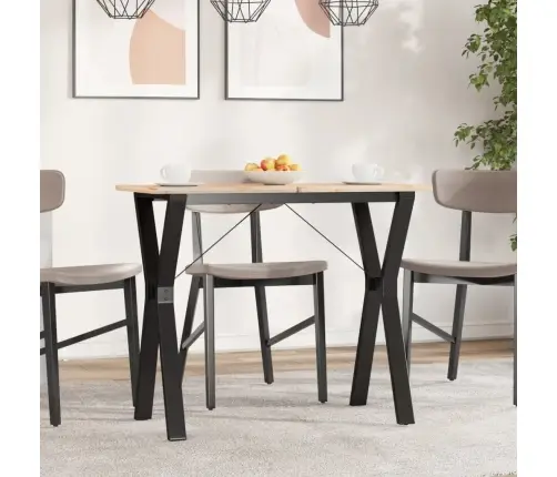 Virtuves Galda Kājas, Y-Forma, 80X40X73 Cm, Tērauds Vidaxl