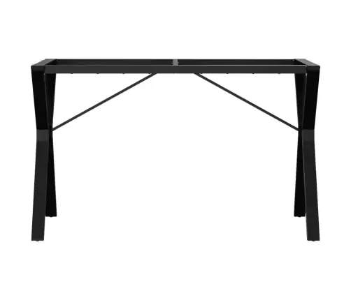 Valgomojo Stalo Kojos, 120X60X73cm Plieninis, Y Formos Rėmas