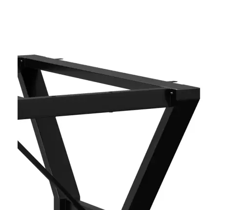 Valgomojo Stalo Kojos, 120X60X73cm Plieninis, Y Formos Rėmas