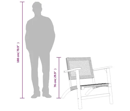 3-Osaline Bistrookomplekt, Must, Polürotang Ja Akaatsiapuit