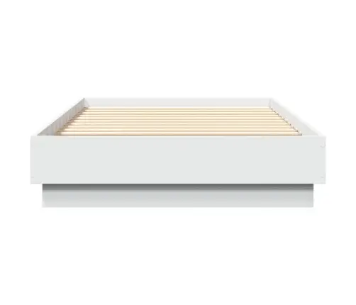 Voodiraam Led-Tuledega, Valge, 90 X 190 Cm