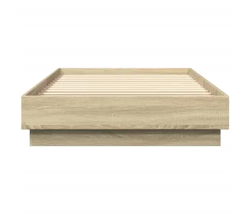 Gulta Bez Matrača, Ozolkoka, 90X200 Cm, Inženierijas Koks Vidaxl