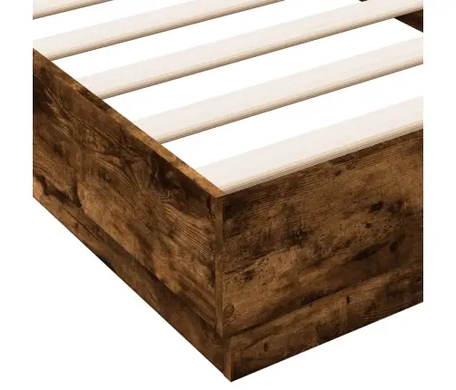 Lovos Rėmas Be Čiužinio, Dūminis, 90X200cm Apdirbta Mediena